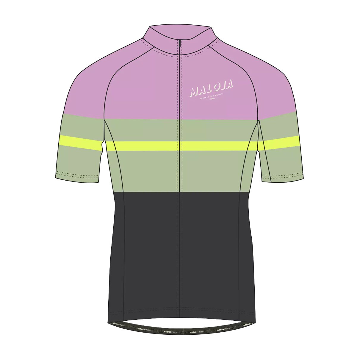 Maloja SchneckM. Jersey Women's in Deep Black Multi